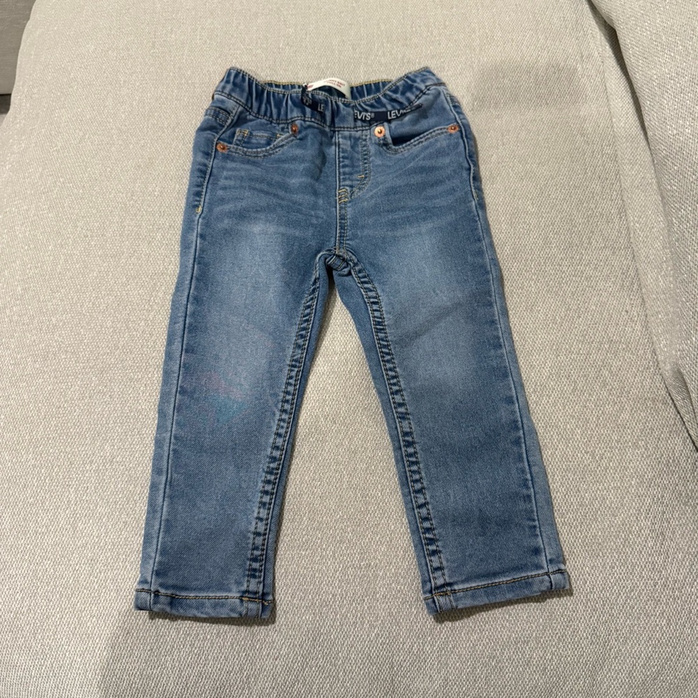 NWOT Toddler Levi Blue Denim Jeans